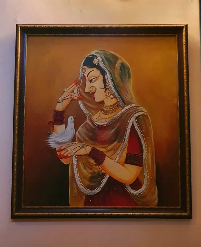 A Gentle Touch, canvas by Simpy Bansal — full view