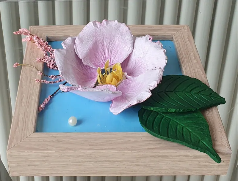 A Blossom Ballet, sculpture by Simpy Bansal — full view