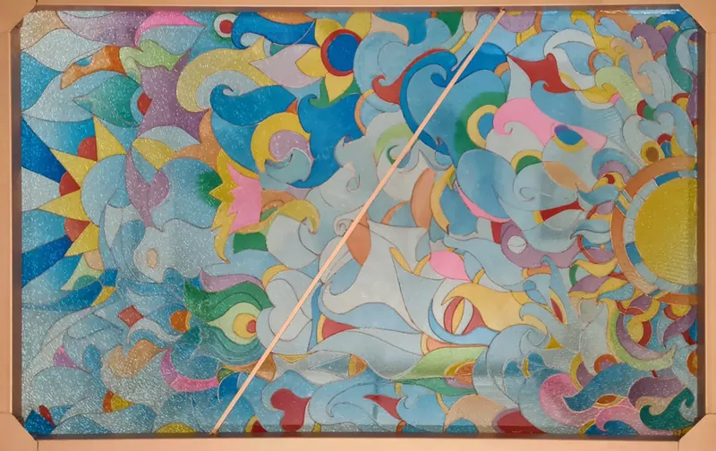 My Horizon, glass by Simpy Bansal — full view