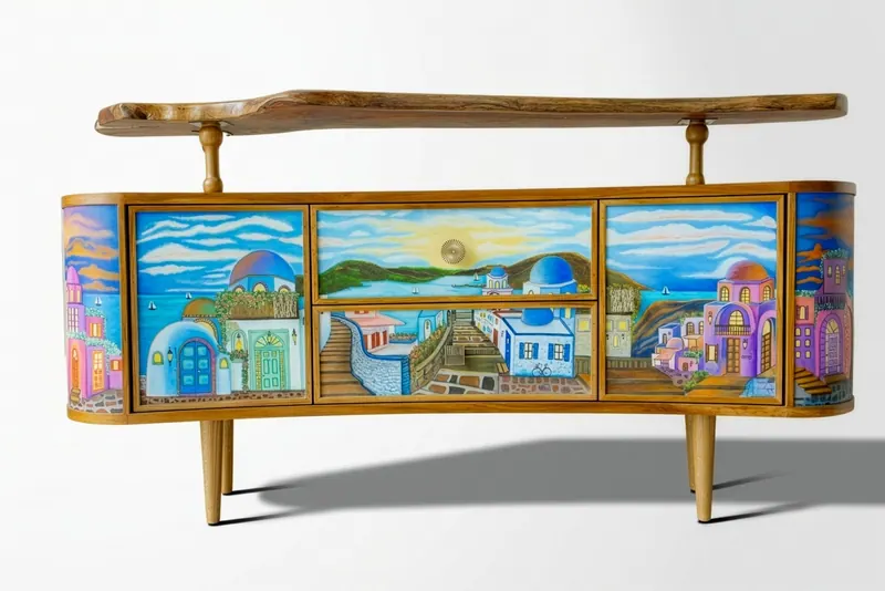 Between Day and Night, console by Simpy Bansal — full view