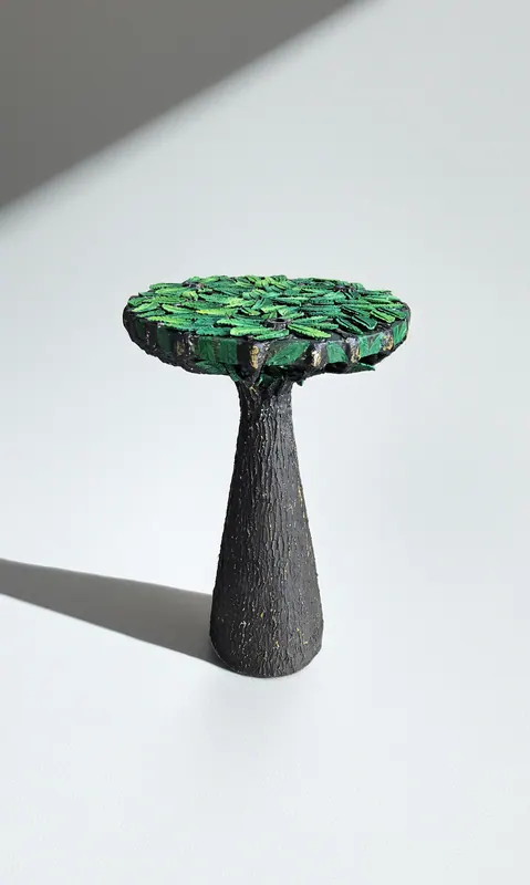 The Tree, sculpture by Simpy Bansal — on white
