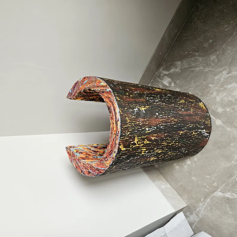 The Core, sculpture by Simpy Bansal — back view