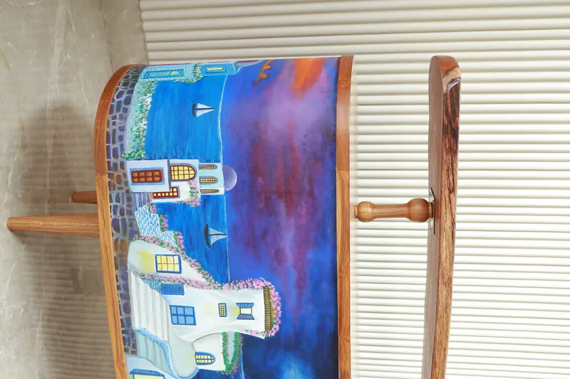 Between Day and Night, console by Simpy Bansal — back view