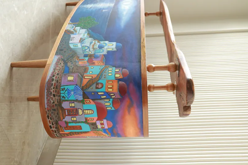 Between Day and Night, console by Simpy Bansal — back view