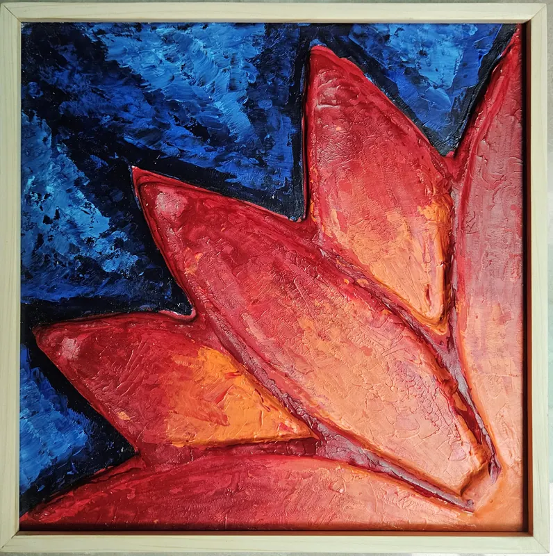 Floral Fragments, ceramic by Simpy Bansal — detail