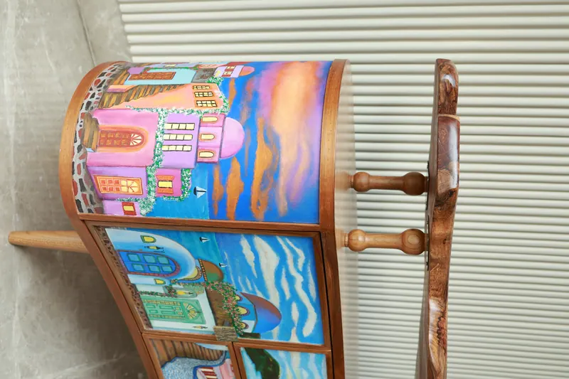 Between Day and Night, console by Simpy Bansal — left view